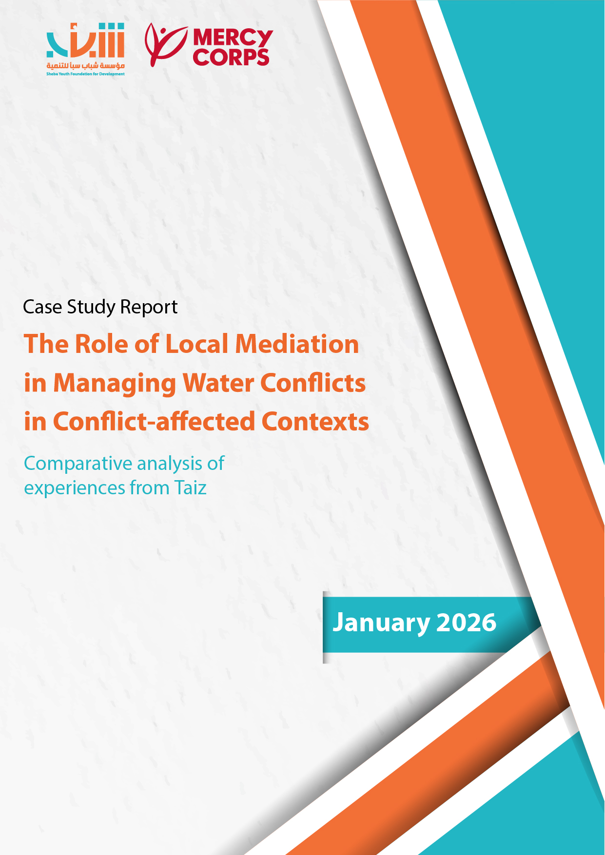The Role of Local Mediation in Managing Water Confl¬icts in Confl¬ict-affected Context